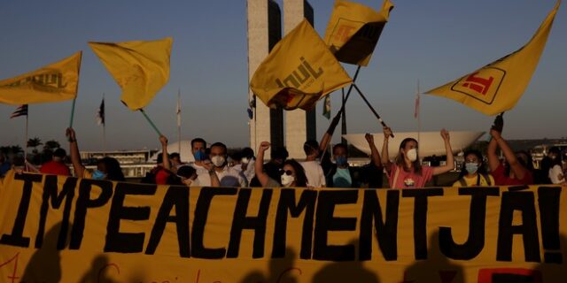Βραζιλία: Χιλιάδες διαδηλωτές ζήτησαν την καθαίρεση του Μπολσονάρο