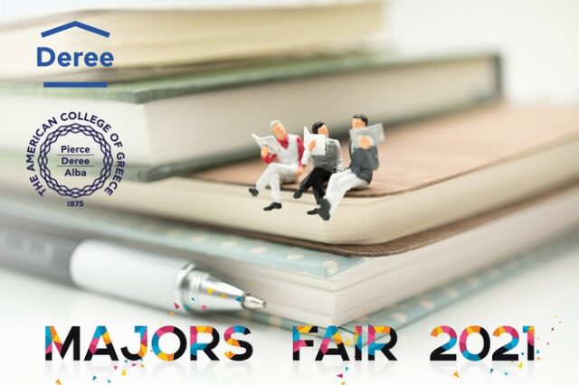 Deree Majors Fair 2021: Η πρώτη έκθεση ακαδημαϊκών προγραμμάτων του Deree, με προσανατολισμό το μέλλον