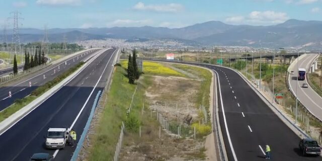 Στην κυκλοφορία τα πρώτα 14,2χλμ του νότιου τμήματος του αυτοκινητόδρομου Ε65