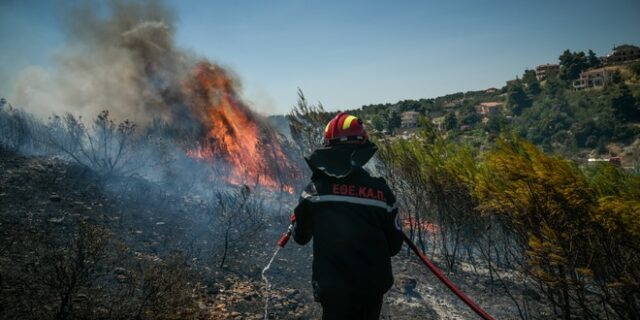 Πολιτική Προστασία: Πολύ υψηλός κίνδυνος πυρκαγιάς για 6 περιφέρειες