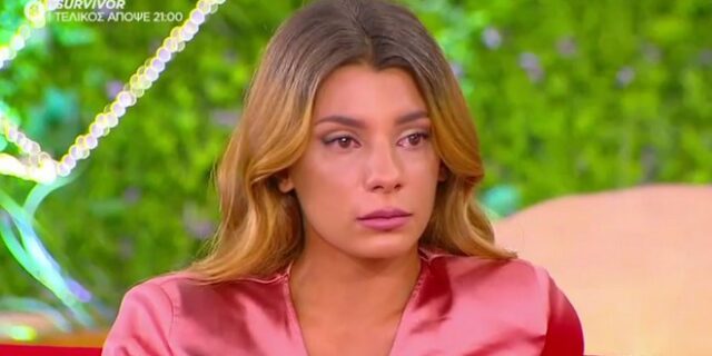Survivor: Η Μαριαλένα Ρουμελιώτη έκλαψε στον “αέρα” για τον Γιώργο Λιβάνη