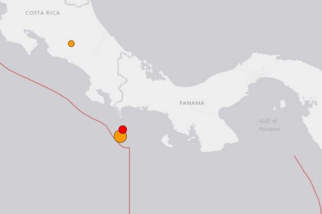 Πολύ ισχυρός σεισμός στον Παναμά