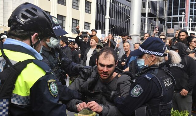 Σίδνεϊ: 10.000 κλήσεις στην αστυνομία για την ταυτοποίηση των διαδηλωτών του Σαββάτου