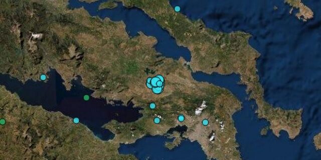 Δύο σεισμοί μέσα σε 20 λεπτά στη Θήβα – Αισθητοί στην Αττική