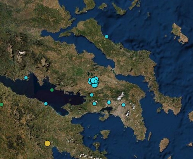 Δύο σεισμοί μέσα σε 20 λεπτά στη Θήβα – Αισθητοί στην Αττική