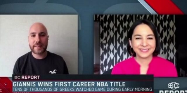 Το SPORT24 και ο Χάρης Σταύρου στο ιστορικό SportsCenter του ESPN για τον Γιάννη Αντετοκούνμπο