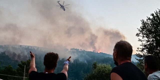 Υπό πλήρη έλεγχο η φωτιά στη Σάμο – Τεράστια καταστροφή