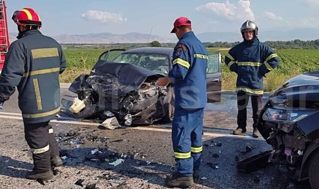 Λάρισα: Καραμπόλα τεσσάρων οχημάτων με έξι τραυματίες