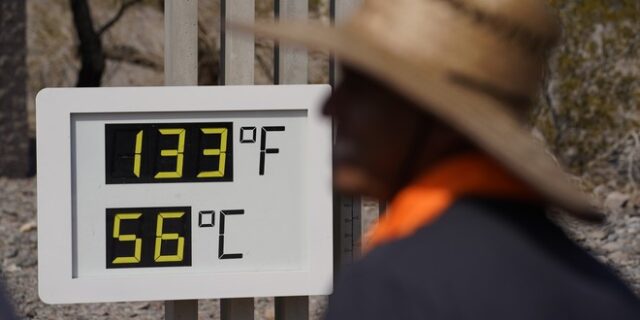 ΗΠΑ: Σφοδρό κύμα καύσωνα – Στους 56,6 ο υδράργυρος στην Κοιλάδα του Θανάτου