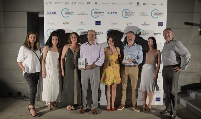 Δύο χρυσά βραβεία για την Ολυμπία Οδό 
στα Βραβεία Υπεύθυνης Επιχειρηματικότητας 2021