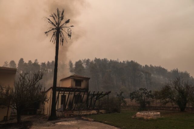 Χωρίς ενεργές εστίες οι φωτιές σε Εύβοια και Γορτυνία-Επιφυλακή για τυχόν αναζωπυρώσεις