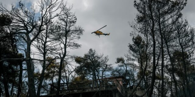 Φωτιά στα Βίλια: Καλύτερη εικόνα στο Καντήλι – Υπολείμματα φωτοβολίδας βρέθηκαν στο Δασκαλειό