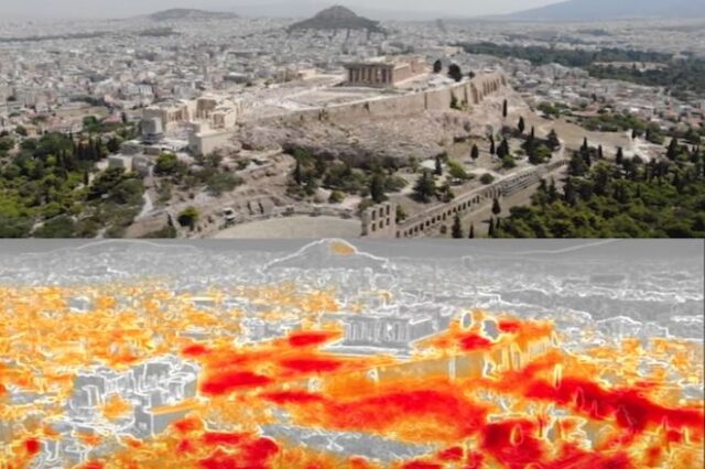 Η Αθήνα “φλέγεται”: Το ωραιότερο μνημείο του κόσμου παραδομένο στον καύσωνα