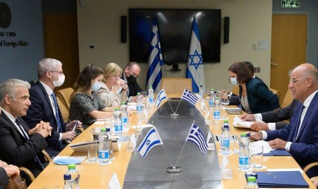Συνάντηση Δένδια με ΥΠΕΞ Ισραήλ – Συζήτησαν για Ανατολική Μεσόγειο και Μέση Ανατολή