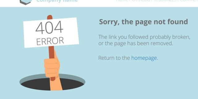 Κωδικοί σφάλματος: 404, 503 και άλλοι τρεις αριθμοί με λάθη