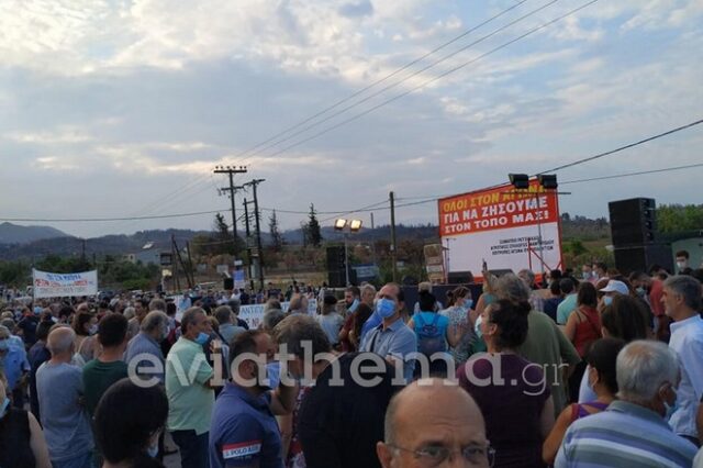 Βόρεια Εύβοια: “Θέλουμε να μείνουμε στον τόπο μας” το μήνυμα των πυρόπληκτων