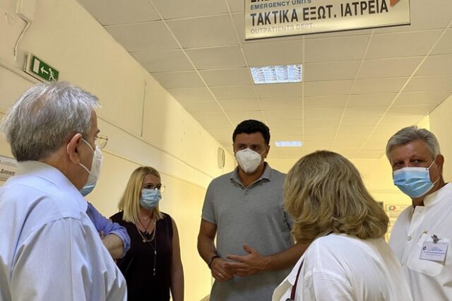 Επίσκεψη Κικίλια στο Σισμανόγλειο – 77 άνθρωποι σε νοσοκομεία με αναπνευστικά προβλήματα