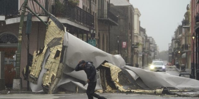 Νέα Ορλεάνη: Ένας νεκρός από τον τυφώνα Άιντα – Χωρίς ρεύμα πάνω από 1 εκ. νοικοκυριά