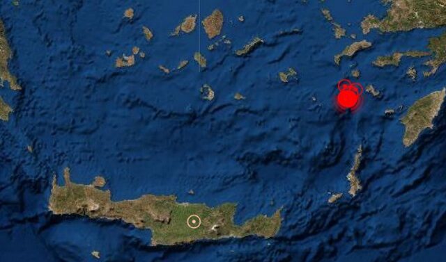 Νέος σεισμός 4 Ρίχτερ κοντά στη Νίσυρο
