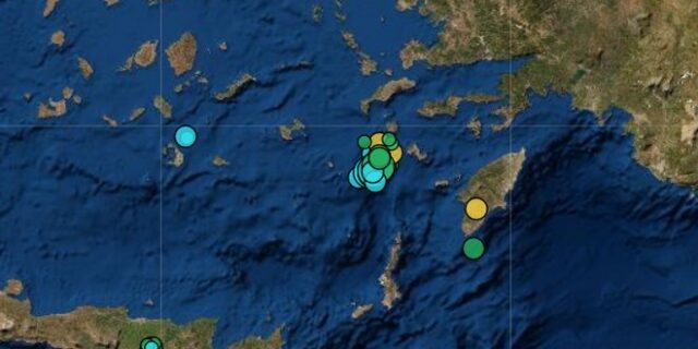 Σεισμός 4,7 ρίχτερ κοντά στη Νίσυρο