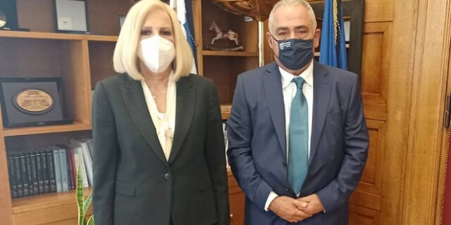 Συνάντηση Γεννηματά με τον νέο πρόεδρο της ΚΕΕΕ