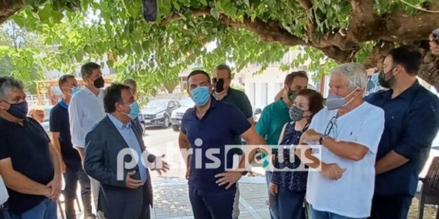 Στην Ηλεία ο Αλέξης Τσίπρας: “Ο κ. Μητσοτάκης δεν έχει αντιληφθεί το μέγεθος της καταστροφής”