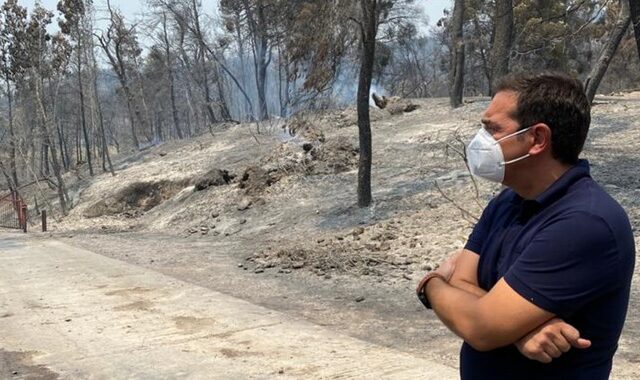 Τσίπρας για Εύβοια: Υπάρχει σχέδιο αντιμετώπισης;