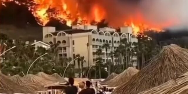Τουρκία: Βίντεο από τις φωτιές που κόβει την ανάσα