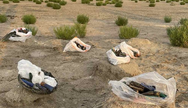 Χαλκιδική: 10 κιλά φυσίγγια σε υγρότοπο όπου είχαν βρεθεί νεκρά φλαμίνγκο