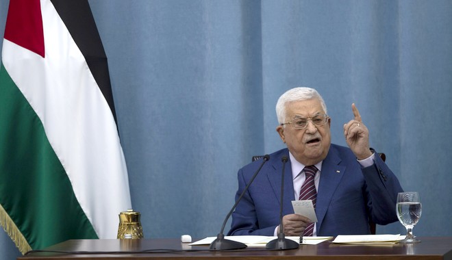 Μεσανατολικό: Ο Μαχμούντ Αμπάς συναντήθηκε με τον υπουργό Άμυνας του Ισραήλ