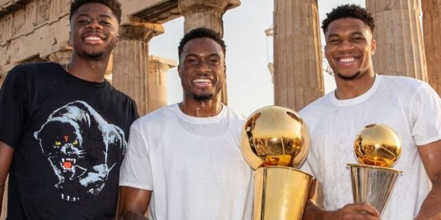 Αδέλφια Αντετοκούνμπο: Προσφέρουν το 50% των εσόδων από το e-shop τους στους πυρόπληκτους