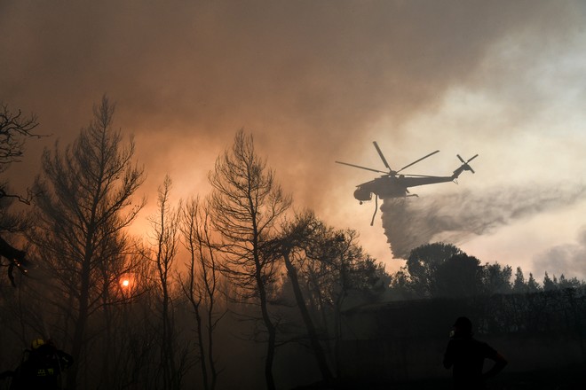 Το ΜέΡΑ25 καλεί την κυβέρνηση για άμεση καταγραφή και αποκατάσταση στο 100% για τους πυρόπληκτους