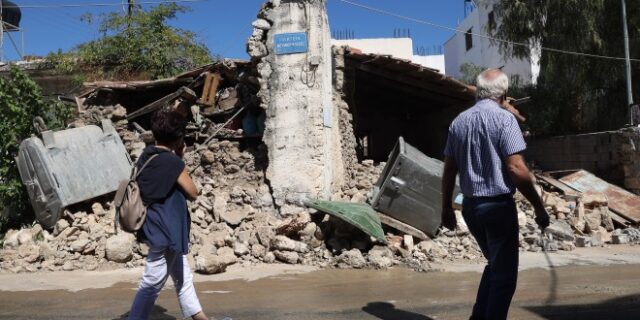 Σεισμός στην Κρήτη: Διαρκείς μετασεισμοί με ισχυρότερη τη δόνηση των 5,3 Ρίχτερ