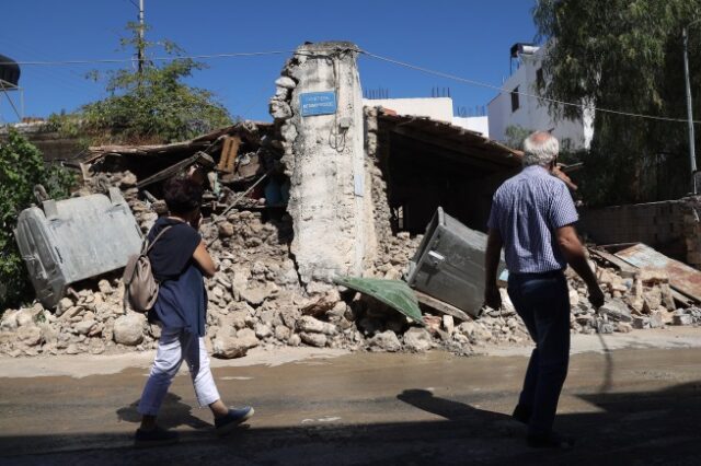 Σεισμός στην Κρήτη: Διαρκείς μετασεισμοί με ισχυρότερη τη δόνηση των 5,3 Ρίχτερ