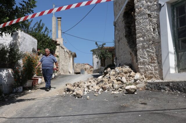Σεισμός στην Κρήτη: Νέος μετασεισμός ταρακούνησε το Ηράκλειο