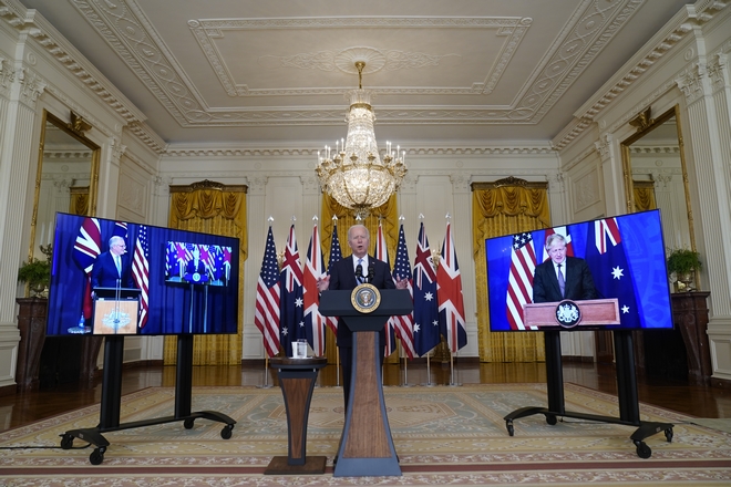 ΗΠΑ-Αυστραλία: Η νέα, τριμερής συνεργασία “εκτείνεται και σε άλλους συμμάχους” στην Ασία και την Ευρώπη