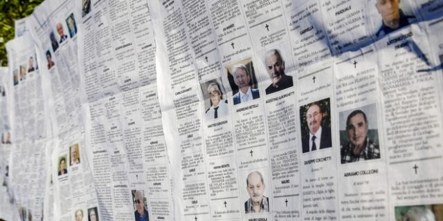 Ιταλία: Στο Μπέργκαμο το προσδόκιμο ζωής μειώθηκε κατά 4,3 χρόνια λόγω κορονοιού