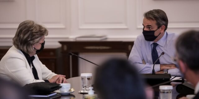 Συνάντηση Μητσοτάκη – Φερέιρα: “Στην κορυφή της ΕΕ η Ελλάδα στην απορρόφηση ΕΣΠΑ”