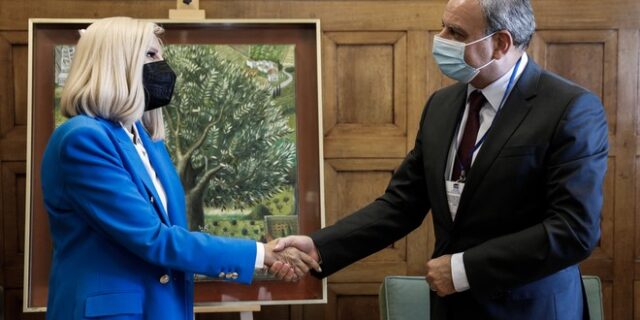 Γεννηματά: Να μην περάσει η διχοτόμηση της Κύπρου που επιδιώκει η Τουρκία