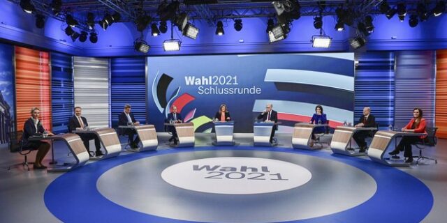 Γερμανικές εκλογές: Τελευταίο debate – Στις 2 μονάδες η διαφορά SPD – CDU/CSU