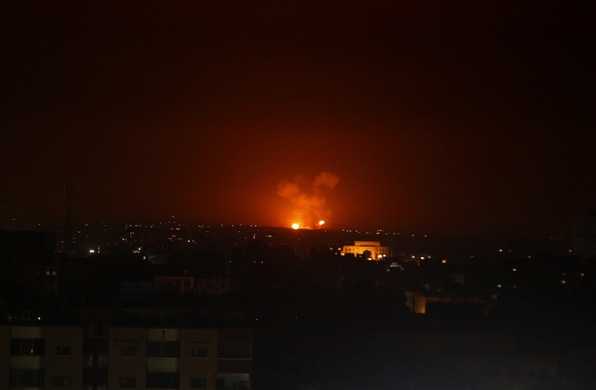Ισραήλ: Μαχητικά έπληξαν εγκαταστάσεις της Χαμάς στη Γάζα