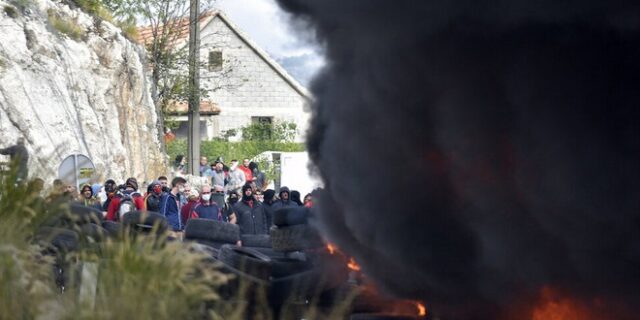 Μαυροβούνιο: Πυροβολισμοί, οδοφράγματα και συμπλοκές στην ενθρόνιση του νέου Μητροπολίτη