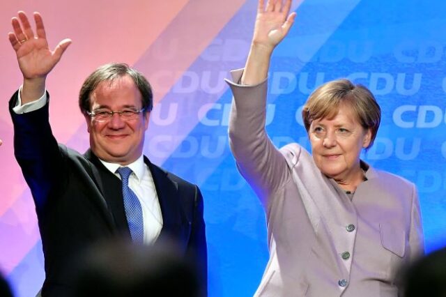 Εκλογές στη Γερμανία: Η Μέρκελ κάλεσε τους Γερμανούς να ψηφίσουν τον Άρμιν Λάσετ για το “μέλλον” της χώρας