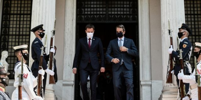Μητσοτάκης: Συναντήθηκε με τον Πρωθυπουργό της Σλοβακίας