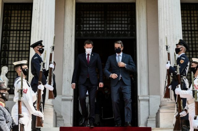 Μητσοτάκης: Συναντήθηκε με τον Πρωθυπουργό της Σλοβακίας