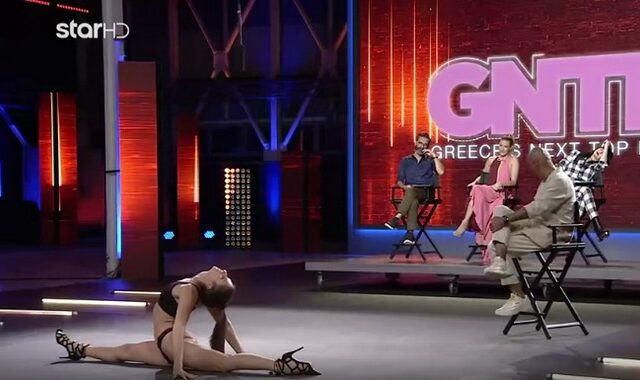 GNTM 4: Η Σαββίνα μάγεψε τους κριτές με το σπαγγάτο της