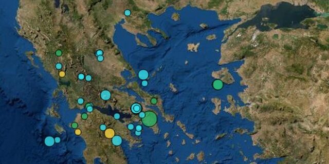 Σεισμός 3,7 ρίχτερ βόρεια της Αθήνας