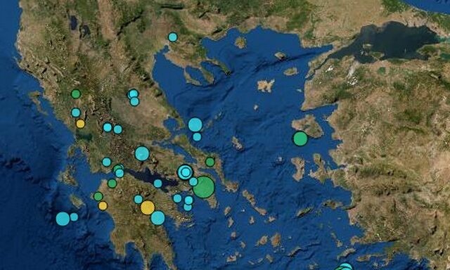 Σεισμός 3,7 ρίχτερ βόρεια της Αθήνας