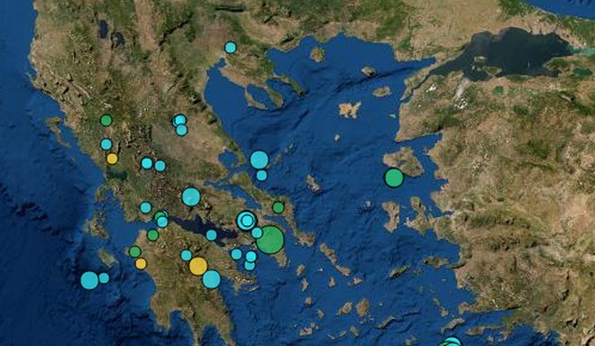 Σεισμός 3,7 ρίχτερ βόρεια της Αθήνας