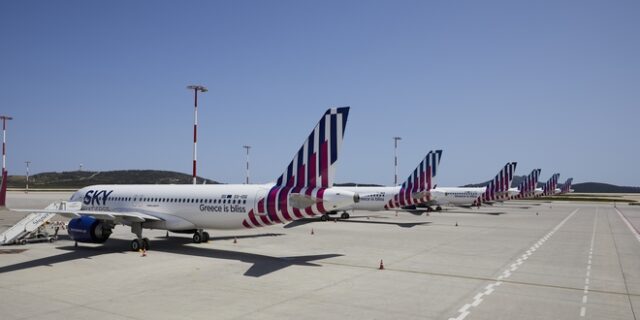 Ματαιώσεις πτήσεων από τη SKY express